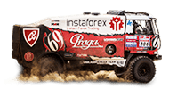 Dakar ralli-reydining rasmiy ishtirokchi-jamoasi - InstaForex Loprais Team